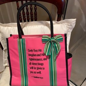 Ladies canvas tote bag